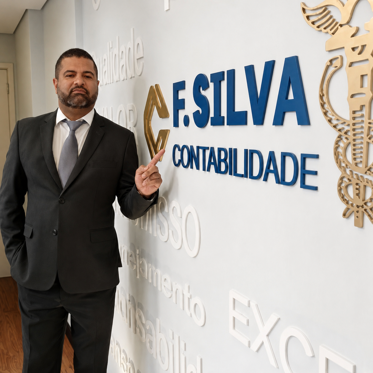 Fábio Silva, responsável pela F. Silva Contabilidade